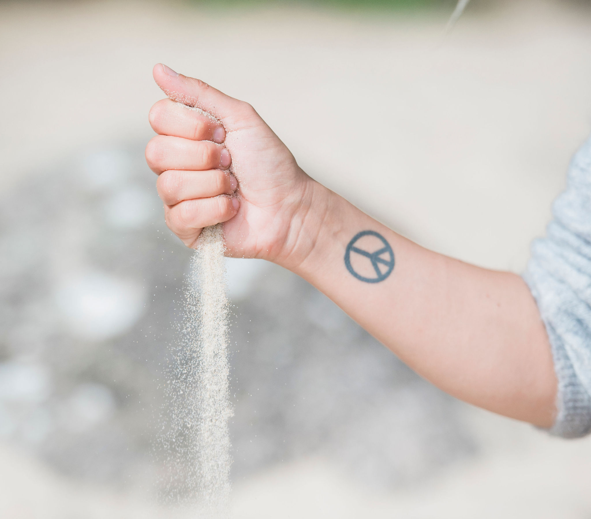 sand mellan händerna, Knäbäckshusen